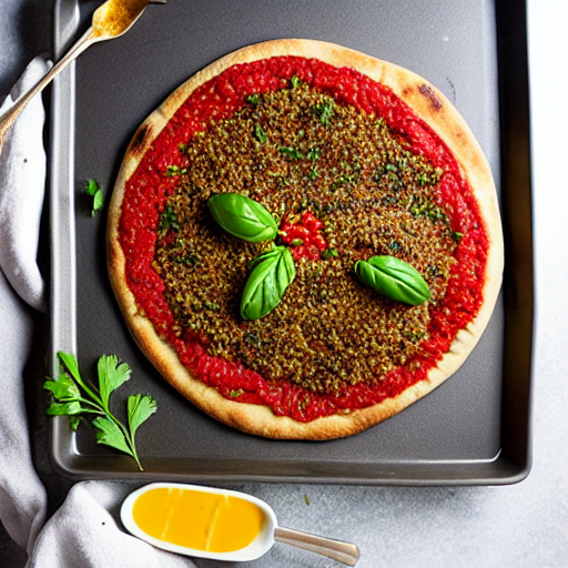 Keto Kibbeh Pizza