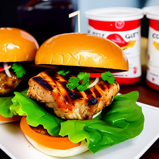 Gà Nướng Burger