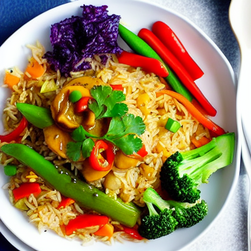 Shirataki Rice Stir-Fry
