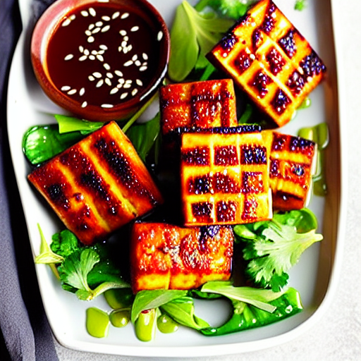 Sesame Glazed Tofu
