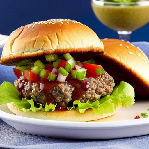 Burgers con Salsa di Noci