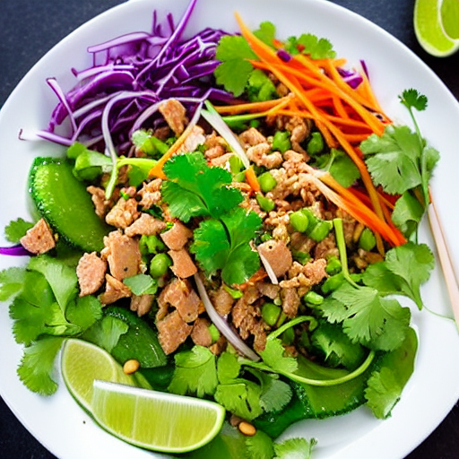 Larb Kua Pla
