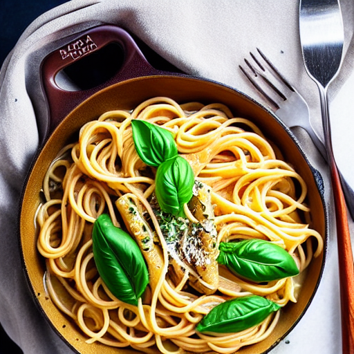Pasta à la Crème de Soja