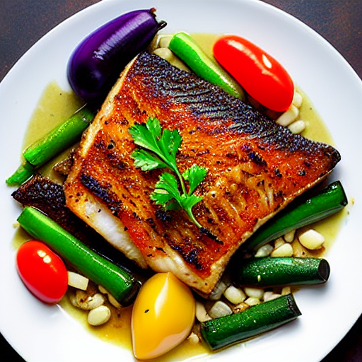 Sea Bass Plaki