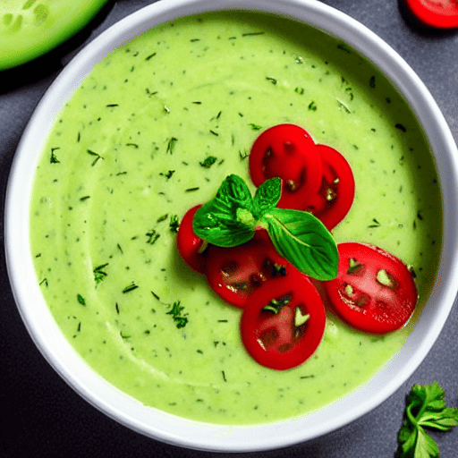 Chilled Cucumber Soup