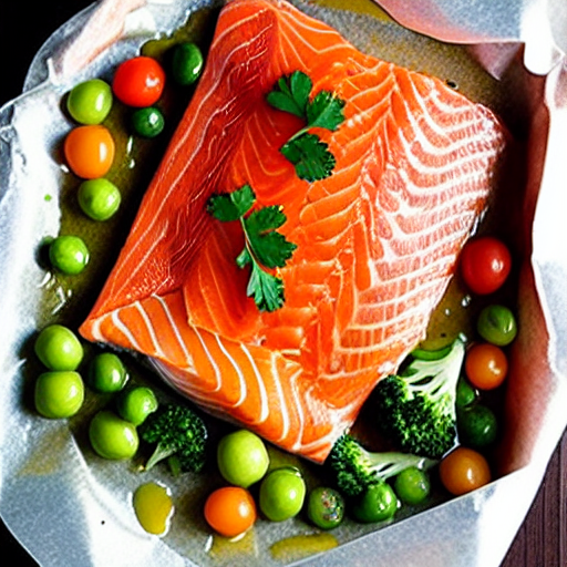 Salmon en Papillote