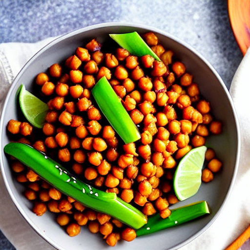 Korean BBQ Chickpeas