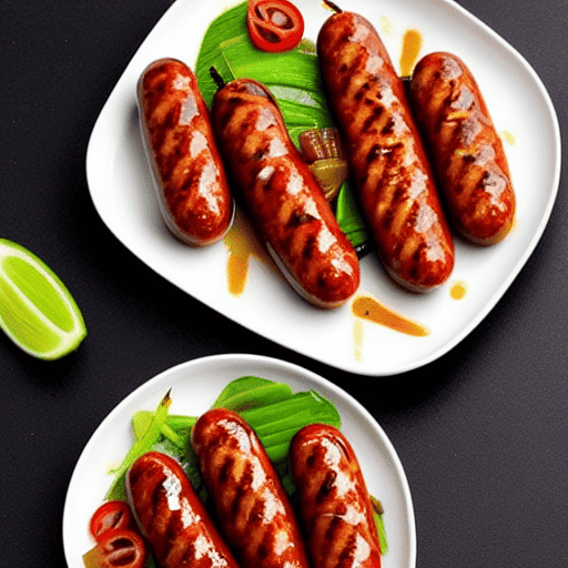 Taiwanese Grilled Sausage