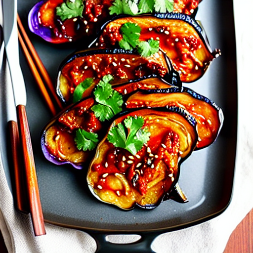Banchan Baked Eggplant