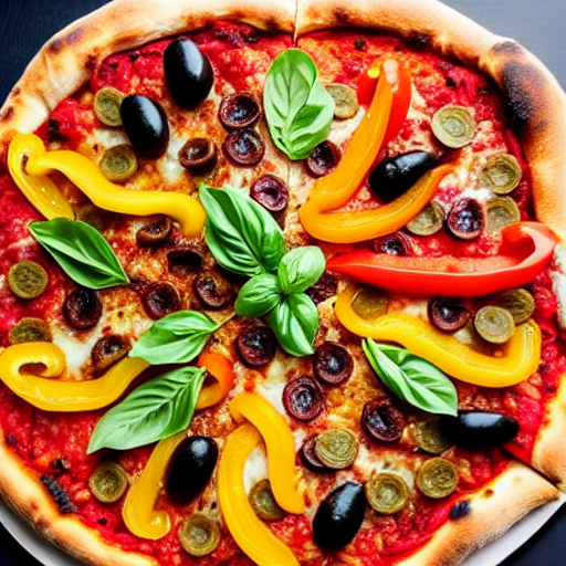 Pizza de Pimientos