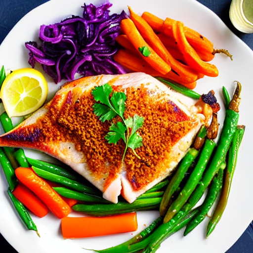 Baked Fish with Tahini