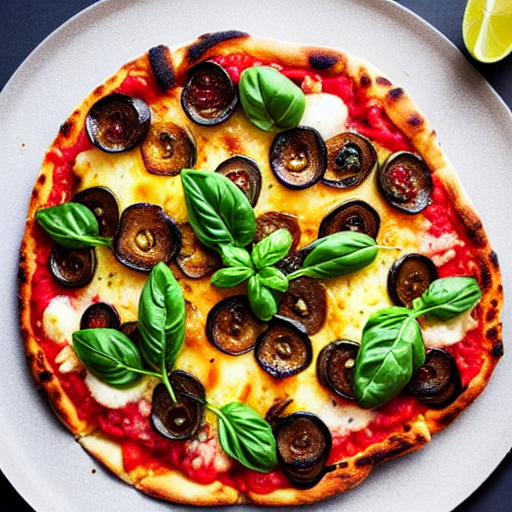 Pizza à la ratatouille