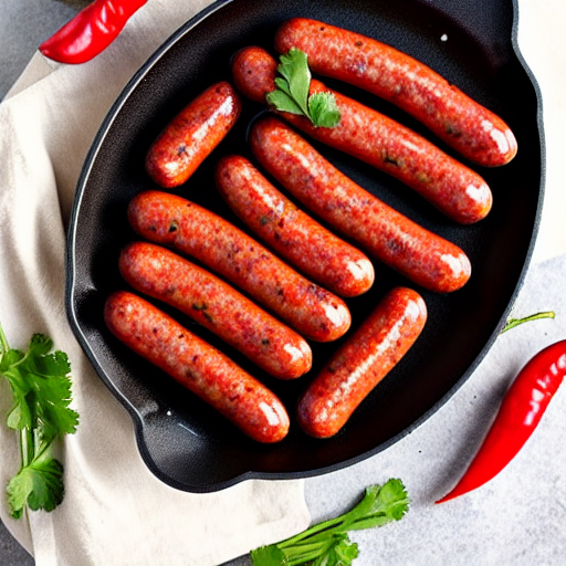 Spicy Elk Sausage