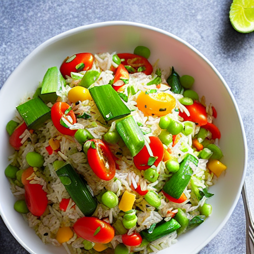 Vegetable and Rice Salad