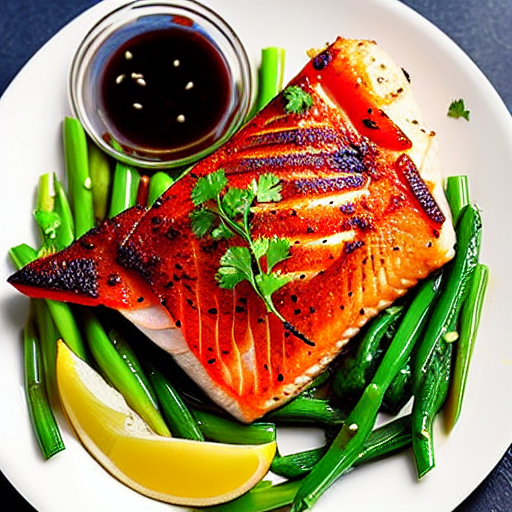 Baked Fish with Soy Sauce