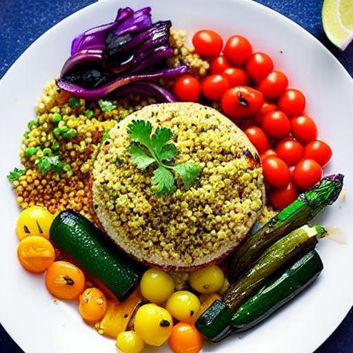 Couscous with Grilled Vegetables