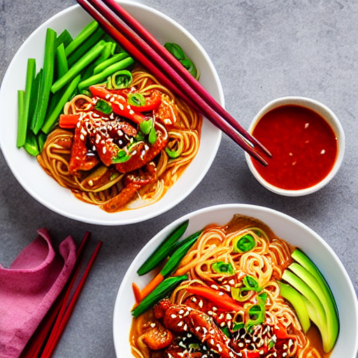 Korean Spicy Noodles