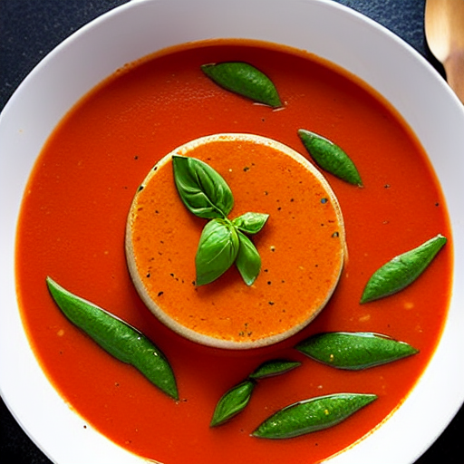 Tomato Tofu Soup