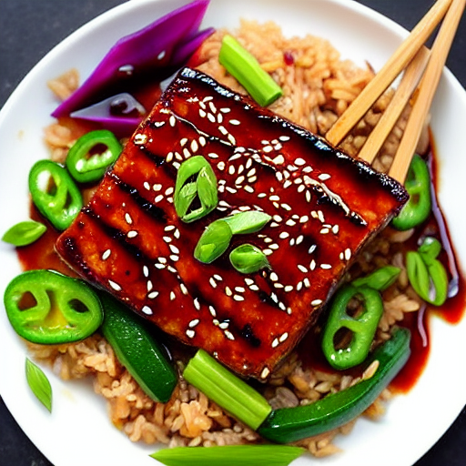 Hoisin Glazed Tempeh