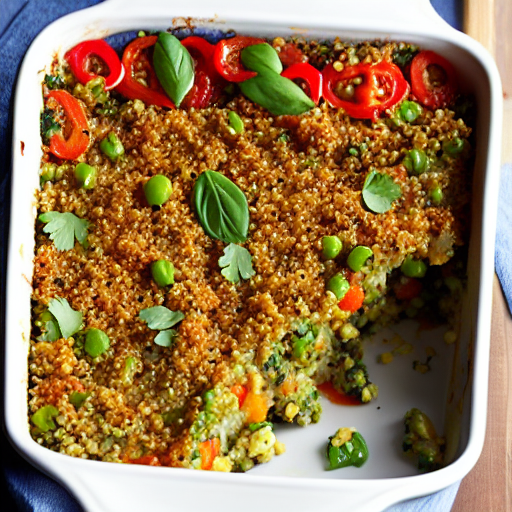 Savory Vegetable and Quinoa Bake