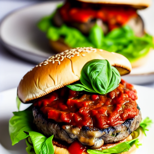 Burger di Funghi