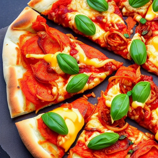 Kimchi Cheese Pizza