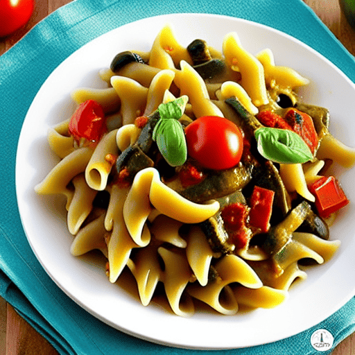Tortiglioni con Rajas