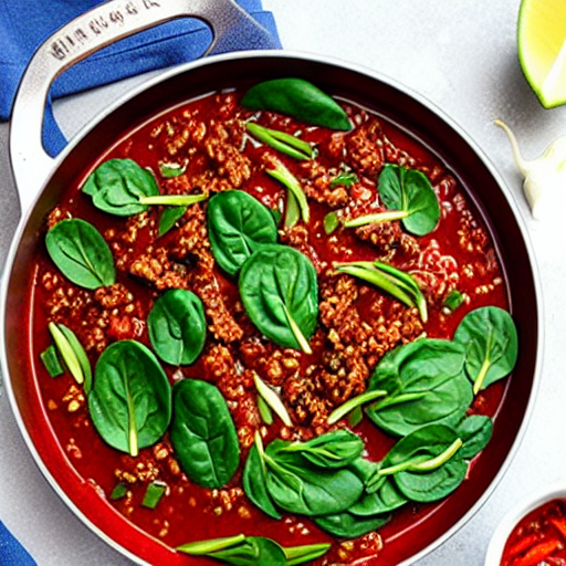 Chili Garlic Spinach