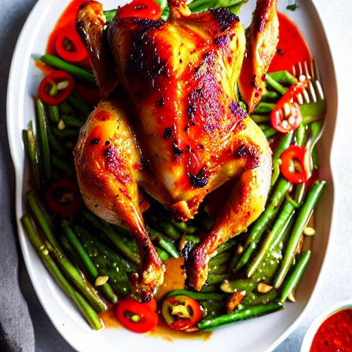Harissa Roasted Chicken