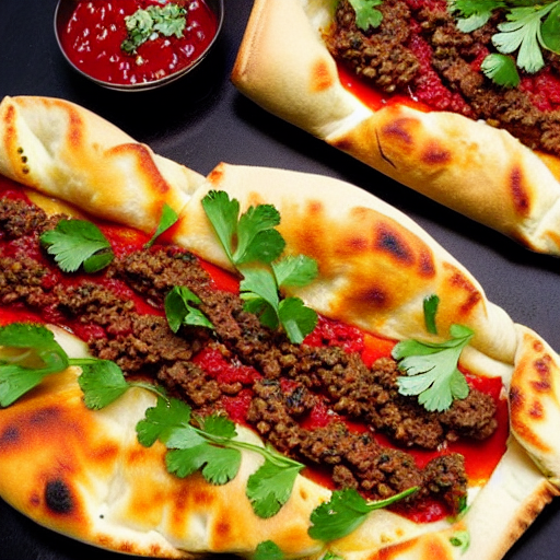Pide with Minced Meat