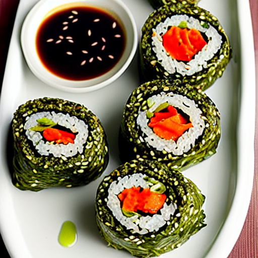 Baked Seaweed Rolls
