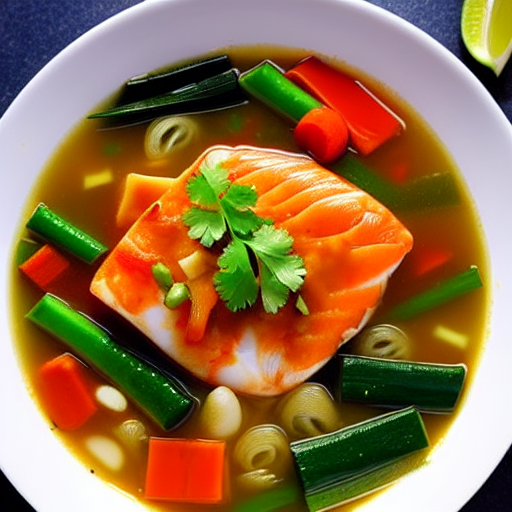 Fish and Vegetable Soup