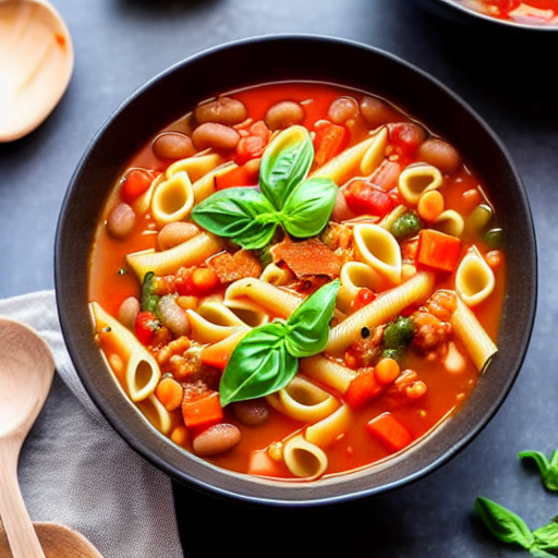 Keto Pasta e Fagioli
