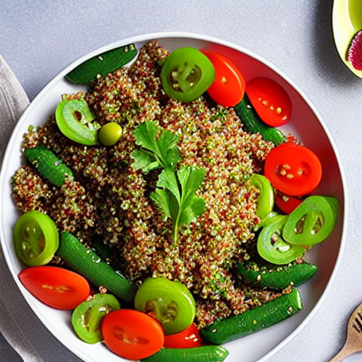 Kısır with Quinoa