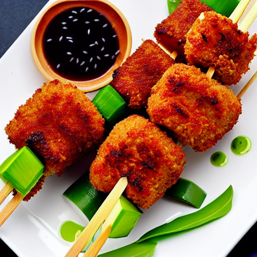 Baked Kushi Katsu