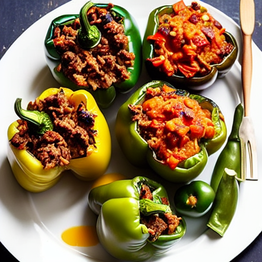 Pimientos Rellenos de Atún