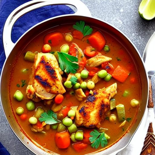 Lebanese Chicken Stew
