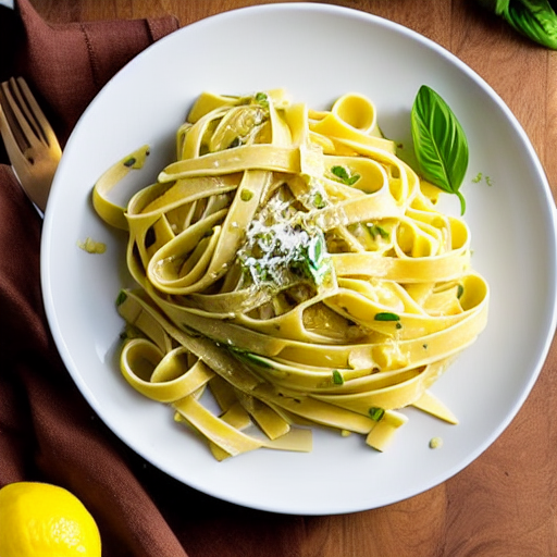 Fettuccine al Limone