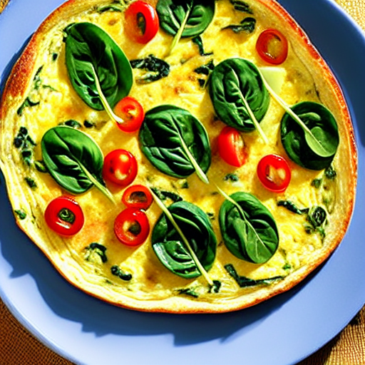Omelette di Spinaci