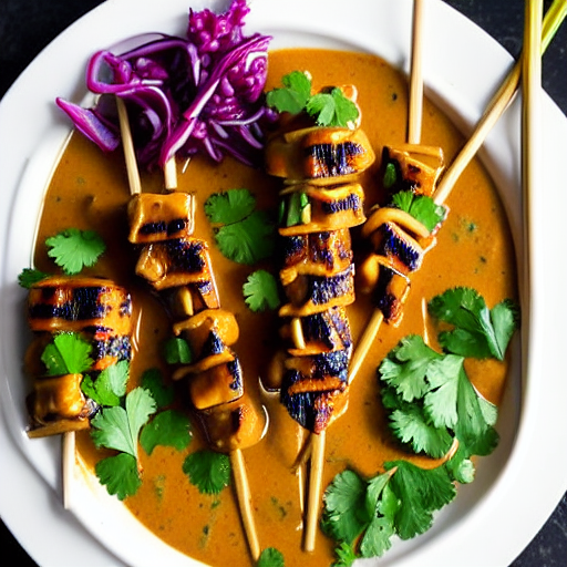 Mushroom Satay