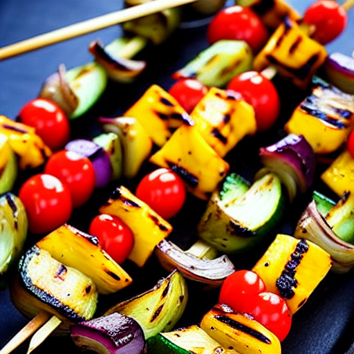 Grilled Vegetable Skewers