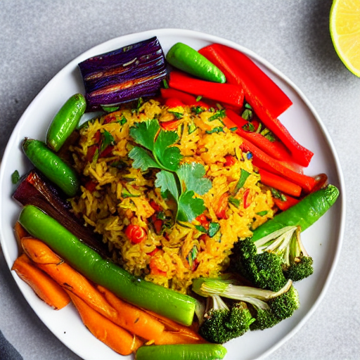 Roasted Vegetable Rice