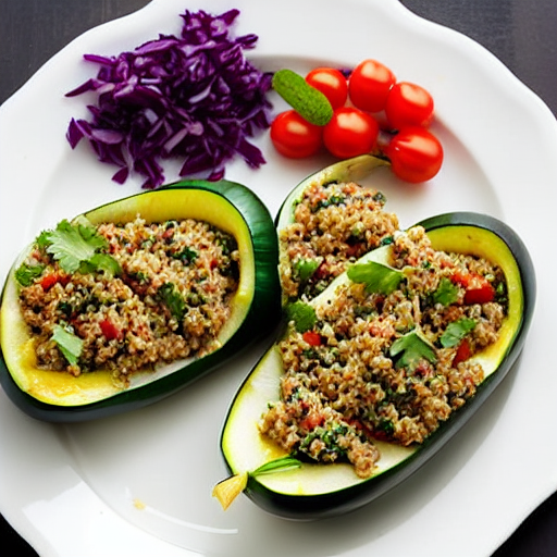 Stuffed Zucchini Boats