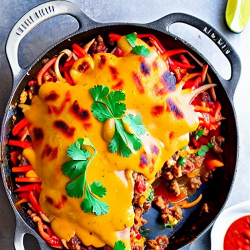 Halal Enchilada Bake