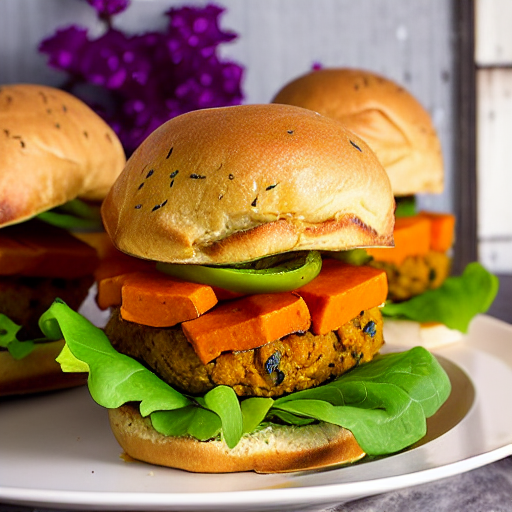Sweet Potato Burger