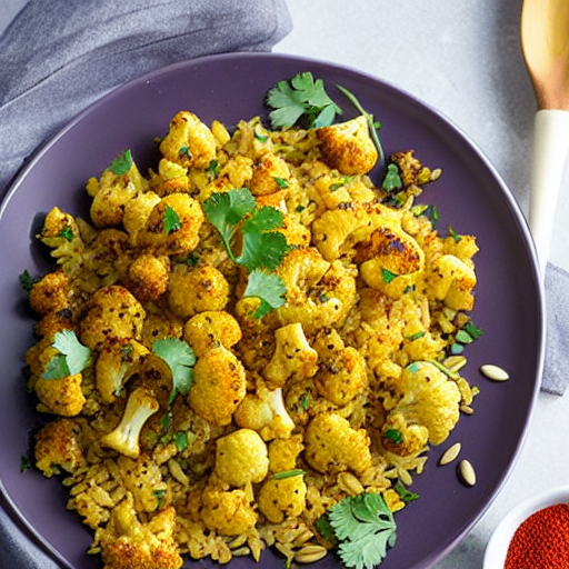 Keto Spiced Cauliflower