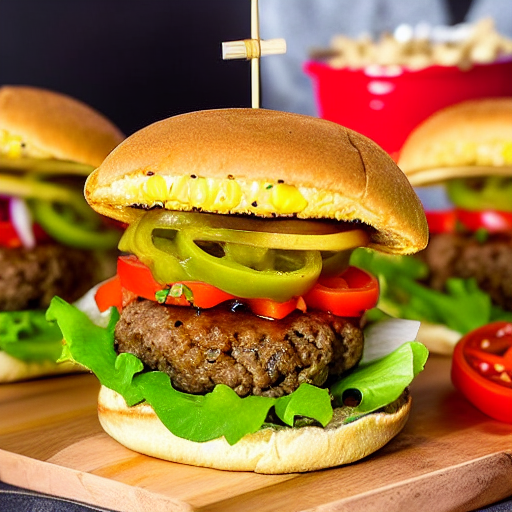 Hamburguesa de Maíz