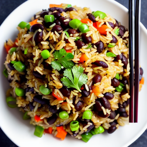 Black Bean Fried Rice