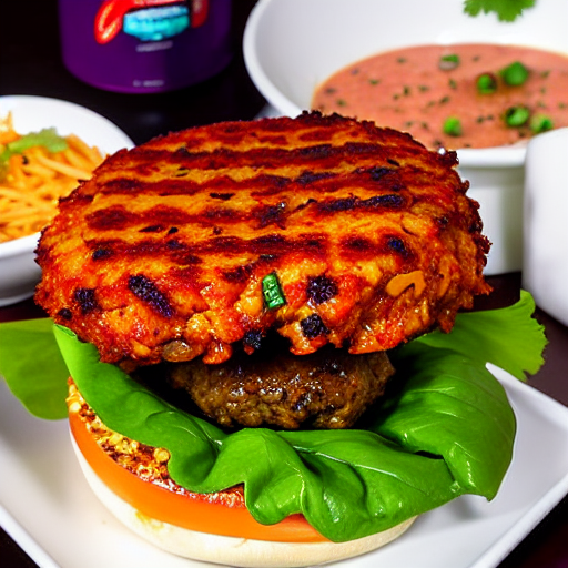 Keto Szechuan Burger