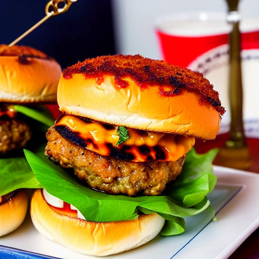 Saganaki Burger